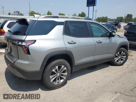 ✅ 2025 Chevrolet Equinox AWD LT • VIN: 3GNAXPEG8SL166374 • Лот: 67211705. Опубликован ранее на Copart с пробегом 14 349 миль. Бесплатный доступ к архиву аукционных продаж из США и подробный отчёт об истории автомобиля на DreamBid. Изображение 3.