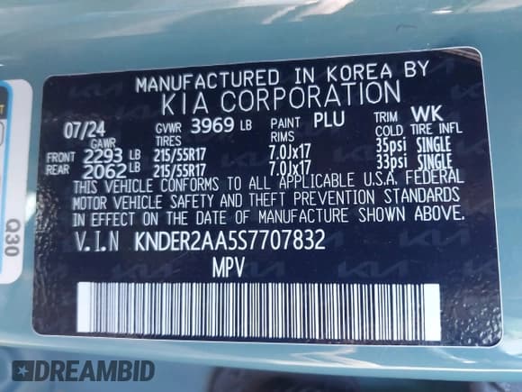 ✅ 2025 Kia Seltos EX • VIN: KNDER2AA5S7707832 • Лот: 43601555. Опубликован ранее на IAAI с пробегом 16 544 миль. Бесплатный доступ к архиву аукционных продаж из США и подробный отчёт об истории автомобиля на DreamBid. Изображение 9.