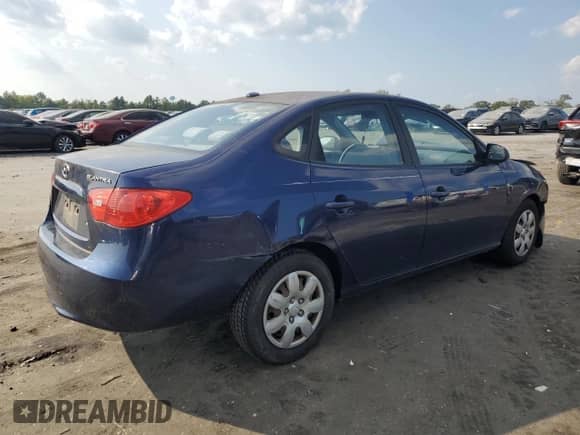 2007 Hyundai Elantra GLS z VIN KMHDU46D47U135178, wystawiony jako Copart lot #68734444 z przebiegiem 235 428 mil mil oraz Szkoda całkowita • Salvage title. Historia ofert i sprzedaży dostępna na DreamBid. Obrazek 3.
