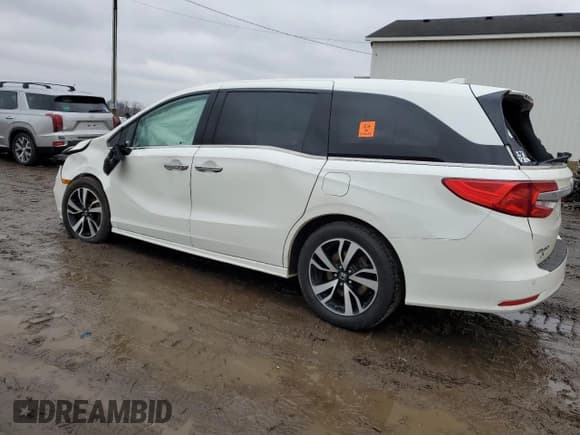 ✅ 2018 Honda Odyssey Elite • VIN: 5FNRL6H92JB028423 • Лот: 47091025. Опубликован ранее на Copart с пробегом Не указан. Бесплатный доступ к архиву аукционных продаж из США и подробный отчёт об истории автомобиля на DreamBid. Изображение 2.