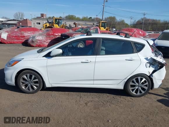 2017 Hyundai Accent Sport with VIN KMHCU5AE4HU336243, listed as a IAAI auction lot 42071434 with 89,345 mi miles and . Bid and sale history available at DreamBid. Image 14.