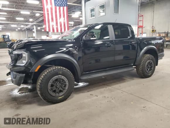 ✅ 2024 Ford Ranger Raptor • VIN: 1FTER4LR7RLE22761 • Лот: 80563995. Опубликован ранее на Copart с пробегом 19 662 миль. Бесплатный доступ к архиву аукционных продаж из США и подробный отчёт об истории автомобиля на DreamBid. Изображение 1.