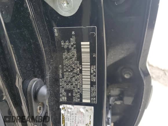 2004 Toyota Highlander z VIN JTEGD21A040092430, wystawiony jako Copart lot #69725745 z przebiegiem 201 447 mil mil oraz Czysty tytuł • Clean title. Historia ofert i sprzedaży dostępna na DreamBid. Obrazek 12.