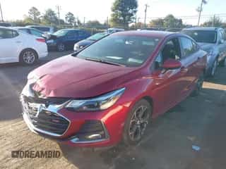 2019 Chevrolet Cruze LT с VIN 1G1BE5SM7K7110442, выставлен на аукционе IAAI как лот 43478071 с пробегом 122 999 миль миль и . История ставок и продаж доступна на DreamBid. Изображение 2.
