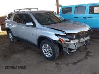 ✅ 2018 Chevrolet Traverse LT Cloth • VIN: 1GNERGKW0JJ168746 • Lot: 43673550. Listed on IAAI with 91,722 mi. Free auction sales archive from the USA and detailed vehicle history report at DreamBid. Image 1.
