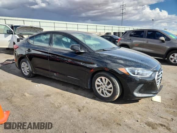 2017 Hyundai Elantra SE z VIN 5NPD74LF6HH204790, wystawiony jako Copart lot #68701795 z przebiegiem 81 452 mil mil oraz Czysty tytuł • Clean title. Historia ofert i sprzedaży dostępna na DreamBid. Obrazek 4.