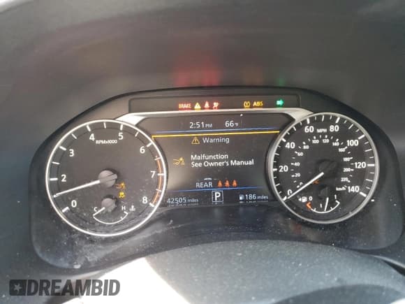 ✅ 2024 Nissan Altima SV • VIN: 1N4BL4DVXRN363621 • Лот: 82477765. Опубликован ранее на Copart с пробегом 42 505 миль. Бесплатный доступ к архиву аукционных продаж из США и подробный отчёт об истории автомобиля на DreamBid. Изображение 9.