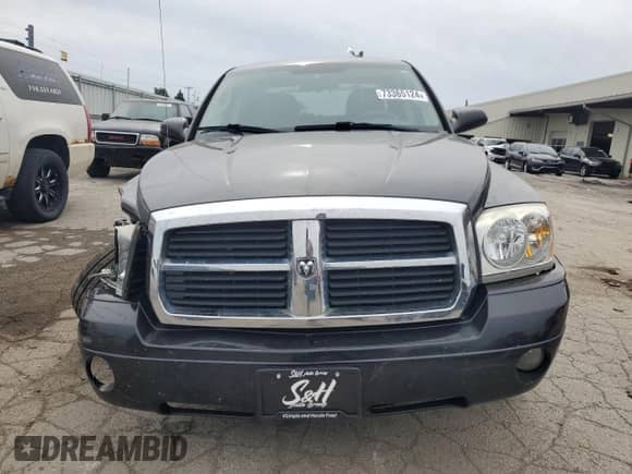 2006 Dodge Dakota SLT with VIN 1D7HW48K46S665095, listed as a Copart auction lot 73365124 with 164,831 mi miles and Clean title. Bid and sale history available at DreamBid. Image 5.