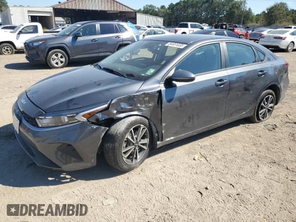 ✅ 2023 Kia Forte LXS • VIN: 3KPF24AD8PE616043 • Lot: 86551035. Listed on Copart with 46,655 mi. Free auction sales archive from the USA and detailed vehicle history report at DreamBid. Image 1.