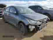 2019 Hyundai Accent SE z VIN 3KPC24A30KE058031, wystawiony jako Copart lot #43441624 z przebiegiem Nie podano mil oraz Szkoda całkowita • Salvage title. Historia ofert i sprzedaży dostępna na DreamBid. Obrazek 4.