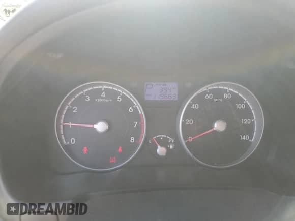 2011 Hyundai Accent GLS z VIN KMHCN4AC8BU612839, wystawiony jako Copart lot #79243824 z przebiegiem 119 663 mil mil oraz Szkoda całkowita • Salvage title. Historia ofert i sprzedaży dostępna na DreamBid. Obrazek 9.