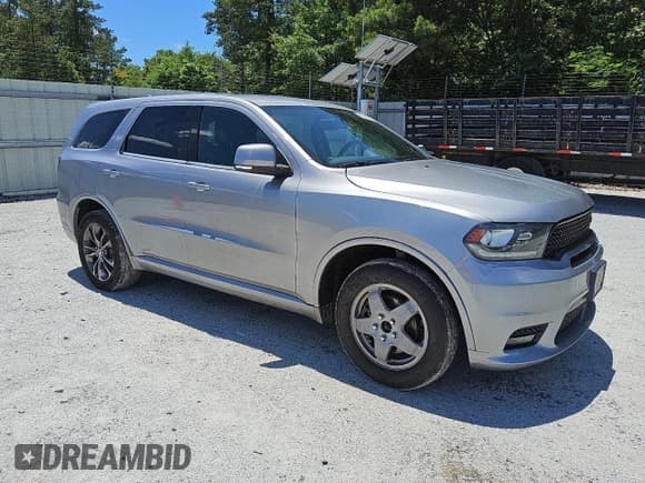 ✅ 2019 Dodge Durango GT Plus • VIN: 1C4RDJDG3KC780621 • Lot: 57575465. Listed on Copart with 129,836 mi. Free auction sales archive from the USA and detailed vehicle history report at DreamBid. Image 4.