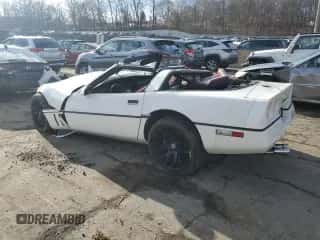 1985 Chevrolet Corvette with VIN 1G1YY0786F5134149, listed as a Copart auction lot 86973204 with Not provided miles and Salvage title. Bid and sale history available at DreamBid. Image 2.