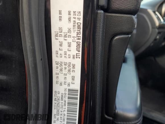 ✅ 2014 Jeep Grand Cherokee Laredo • VIN: 1C4RJFAG2EC209359 • Лот: 93289775. Опубликован ранее на Copart с пробегом 175 730 миль. Бесплатный доступ к архиву аукционных продаж из США и подробный отчёт об истории автомобиля на DreamBid. Изображение 13.