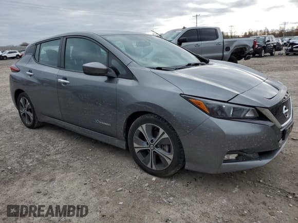 ✅ 2019 Nissan LEAF SL • VIN: 1N4AZ1CP4KC312581 • Лот: 92827145. Опубликован ранее на Copart с пробегом 49 400 миль. Бесплатный доступ к архиву аукционных продаж из США и подробный отчёт об истории автомобиля на DreamBid. Изображение 4.