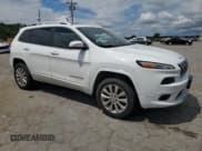 ✅ 2016 Jeep Cherokee Overland • VIN: 1C4PJMJS8GW296167 • Lot: 66402875. Listed on Copart with 118,500 mi. Free auction sales archive from the USA and detailed vehicle history report at DreamBid. Image 4.