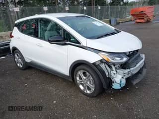 2021 Chevrolet Bolt EV 1LT z VIN 1G1FW6S03M4104806, wystawiony jako IAAI lot #41260127 z przebiegiem 28 180 mil mil oraz . Historia ofert i sprzedaży dostępna na DreamBid. Obrazek 1.