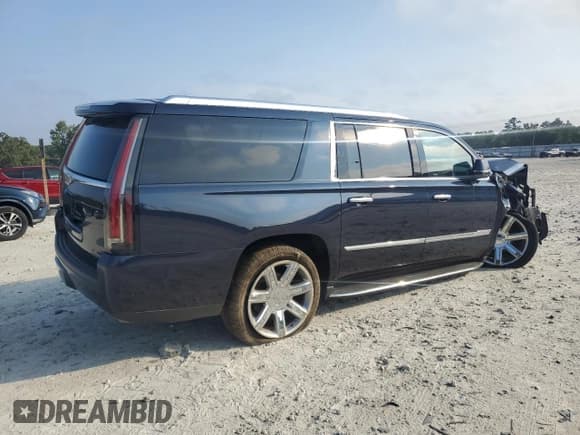 ✅ 2018 Cadillac Escalade ESV Luxury • VIN: 1GYS4HKJ0JR274128 • Lot: 69319325. Listed on Copart with 93,167 mi. Free auction sales archive from the USA and detailed vehicle history report at DreamBid. Image 3.
