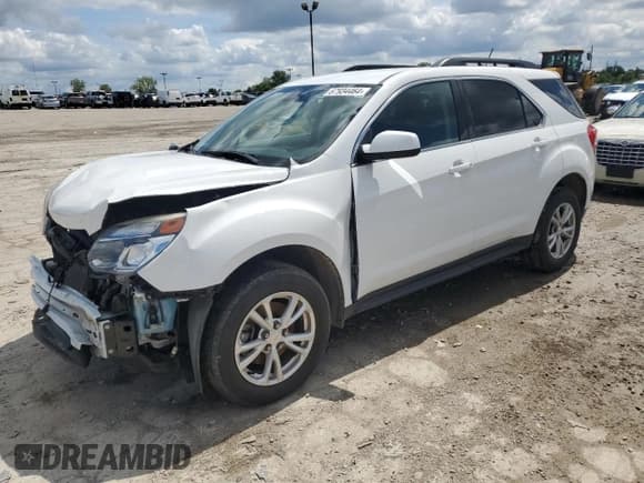 ✅ 2017 Chevrolet Equinox LT • VIN: 2GNALCEK5H1580506 • Лот: 67934464. Опубликован ранее на Copart с пробегом 64 990 миль. Бесплатный доступ к архиву аукционных продаж из США и подробный отчёт об истории автомобиля на DreamBid. Изображение 1.
