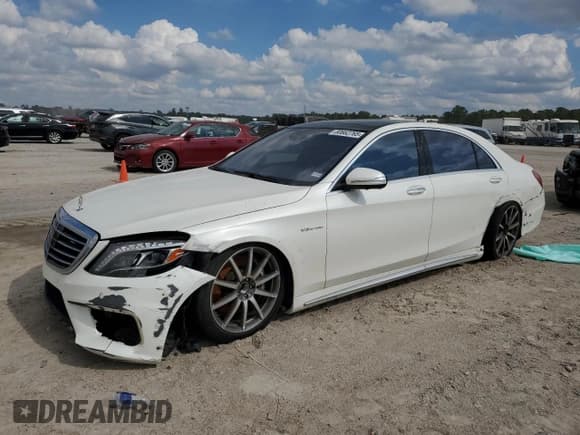 ✅ 2015 Mercedes-Benz S 63 AMG • VIN: WDDUG7JB6FA180261 • Лот: 80662765. Опубликован ранее на Copart с пробегом 186 944 миль. Бесплатный доступ к архиву аукционных продаж из США и подробный отчёт об истории автомобиля на DreamBid. Изображение 1.