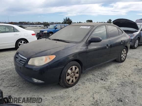 2007 Hyundai Elantra GLS z VIN KMHDU46D47U199673, wystawiony jako Copart lot #91474105 z przebiegiem 133 385 mil mil oraz Czysty tytuł • Clean title. Historia ofert i sprzedaży dostępna na DreamBid. Obrazek 1.