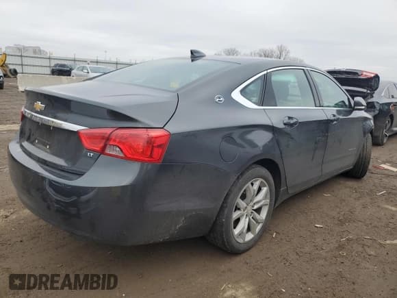 ✅ 2019 Chevrolet Impala LT • VIN: 2G11Z5S33K9132024 • Лот: 41117684. Опубликован ранее на Copart с пробегом 78 711 миль. Бесплатный доступ к архиву аукционных продаж из США и подробный отчёт об истории автомобиля на DreamBid. Изображение 3.