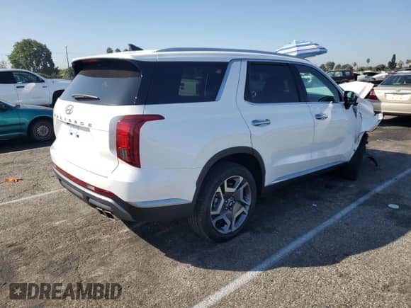 ✅ 2024 Hyundai Palisade SEL • VIN: KM8R44GE1RU797865 • Лот: 72808374. Размещён на Copart с пробегом 2 687 миль миль. Получите бесплатный доступ к архиву аукционных продаж из США и посмотрите подробный отчёт об истории автомобиля на DreamBid. Изображение 3.