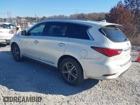 ✅ 2019 Infiniti QX60 Luxe • VIN: 5N1DL0MM1KC503927 • Lot: 43654854. Wystawiony na IAAI z przebiegiem 127 018 mil. Bezpłatny archiwum sprzedaży aukcyjnych z USA i szczegółowy raport historii pojazdu na DreamBid. Zdjęcie 3.