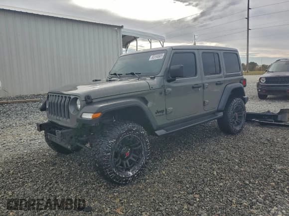 ✅ 2022 Jeep Wrangler Unlimited Sport Altitude • VIN: 1C4HJXDM3NW240699 • Lot: 93194905. Listed on Copart with 41,146 mi. Free auction sales archive from the USA and detailed vehicle history report at DreamBid. Image 1.