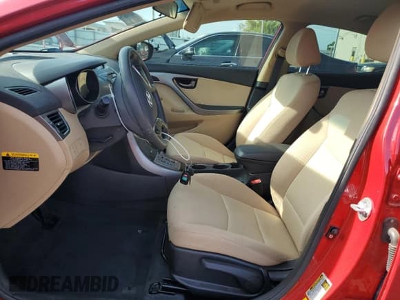 ✅ 2013 Hyundai Elantra Limited • VIN: KMHDH4AE9DU971309 • Lot: 68315925. Listed on Copart with 12,468 mi. Free auction sales archive from the USA and detailed vehicle history report at DreamBid. Image 7.