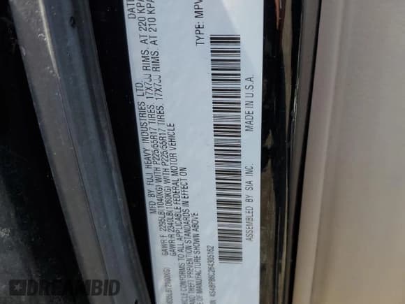 ✅ 2006 Subaru Legacy Outback L.L. Bean • VIN: 4S4BP86C264305162 • Lot: 70178835. Wystawiony na Copart z przebiegiem 178 803 mil. Bezpłatny archiwum sprzedaży aukcyjnych z USA i szczegółowy raport historii pojazdu na DreamBid. Zdjęcie 12.