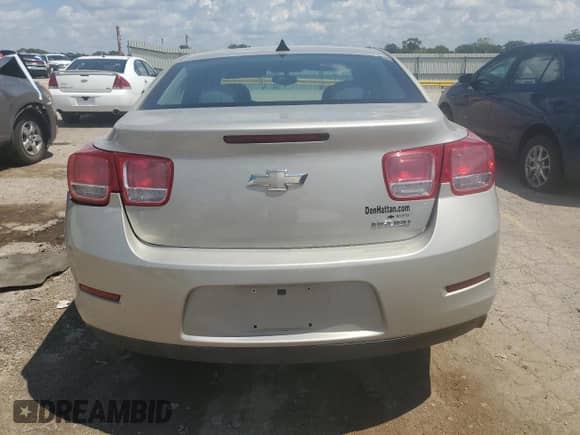 2013 Chevrolet Malibu LS with VIN 1G11B5SAXDF349471, listed as a Copart auction lot 68615965 with 117,154 mi miles and Salvage title. Bid and sale history available at DreamBid. Image 6.
