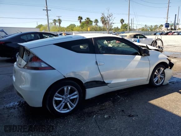 ✅ 2011 Honda CR-Z EX • VIN: JHMZF1D66BS000908 • Lot: 48566655. Listed on Copart with Not provided. Free auction sales archive from the USA and detailed vehicle history report at DreamBid. Image 3.