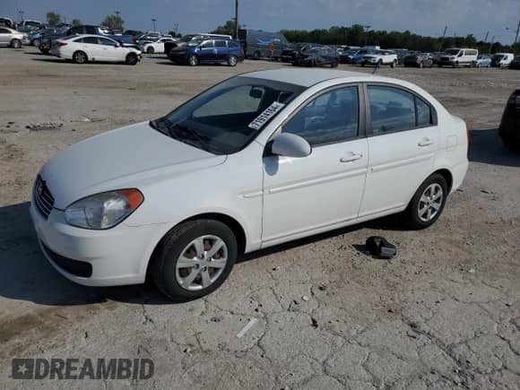 2009 Hyundai Accent Auto GLS with VIN KMHCN46CX9U296279, listed as a Copart auction lot 71914164 with 39,593 mi miles and Salvage title. Bid and sale history available at DreamBid. Image 1.