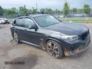 ✅ 2020 BMW X3 M • VIN: 5YMTS0C09L9B39086 • Lot: 42764718. Listed on IAAI with 86,681 mi. Free auction sales archive from the USA and detailed vehicle history report at DreamBid. Image 1.