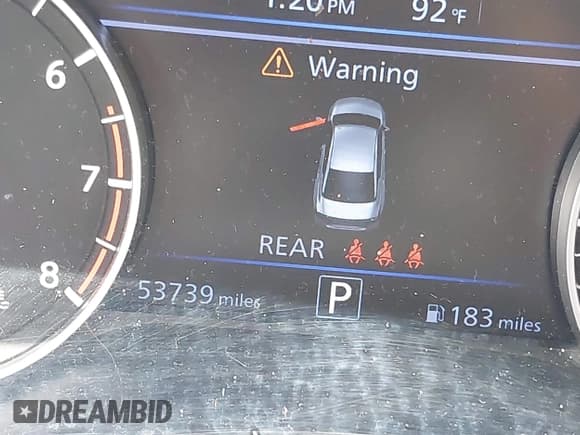 ✅ 2024 Nissan Altima SR • VIN: 1N4BL4CV4RN309832 • Лот: 43277874. Опубликован ранее на IAAI с пробегом 53 739 миль. Бесплатный доступ к архиву аукционных продаж из США и подробный отчёт об истории автомобиля на DreamBid. Изображение 15.