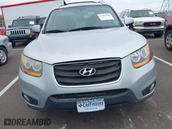 2010 Hyundai Santa Fe Limited with VIN 5NMSKDAG4AH341859, listed as a IAAI auction lot 43487646 with 169,452 mi miles and . Bid and sale history available at DreamBid. Image 6.
