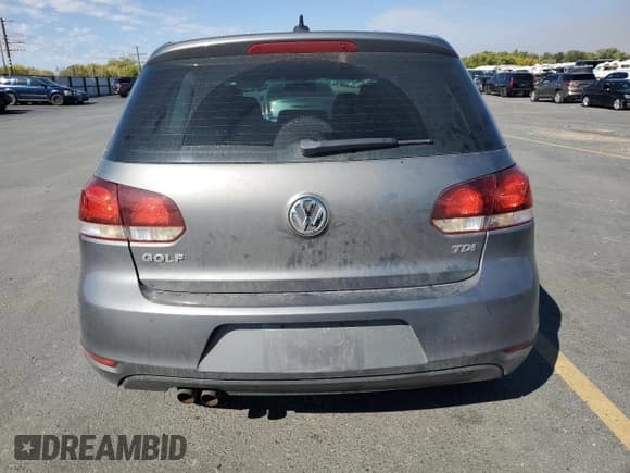 ✅ 2013 Volkswagen Golf TDI • VIN: WVWBM7AJ2DW128045 • Lot: 85871565. Listed on Copart with 73,301 mi. Free auction sales archive from the USA and detailed vehicle history report at DreamBid. Image 6.