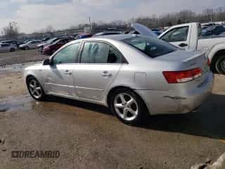 2007 Hyundai Sonata SE с VIN 5NPEU46F77H270773, выставлен на аукционе Copart как лот 40922604 с пробегом 140 510 миль миль и На запчасти • Non repairable. История ставок и продаж доступна на DreamBid. Изображение 2.