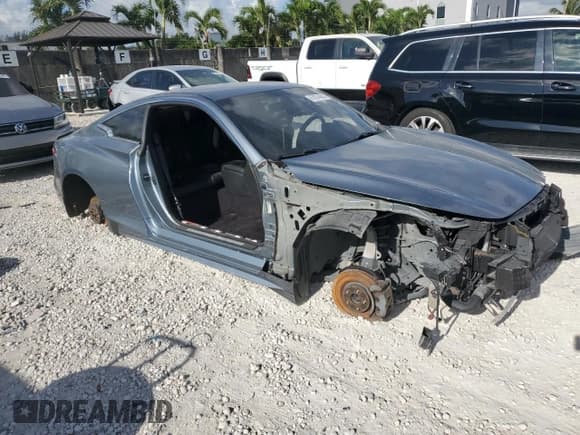 ✅ 2017 Infiniti Q60 2.0t • VIN: JN1CV7EK1HM110712 • Лот: 67074585. Опубликован ранее на Copart с пробегом 55 946 миль. Бесплатный доступ к архиву аукционных продаж из США и подробный отчёт об истории автомобиля на DreamBid. Изображение 4.