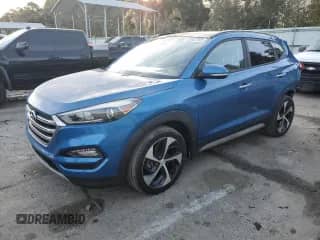 2018 Hyundai Tucson Limited z VIN KM8J33A20JU793089, wystawiony jako Copart lot #42907395 z przebiegiem 80 633 mil mil oraz Szkoda całkowita • Salvage title. Historia ofert i sprzedaży dostępna na DreamBid. Obrazek 1.