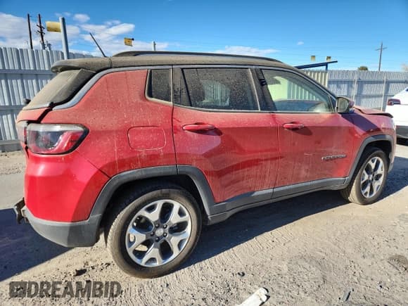 ✅ 2021 Jeep Compass Limited • VIN: 3C4NJDCB9MT604436 • Lot: 93280255. Wystawiony na Copart z przebiegiem 94 612 mil. Bezpłatny archiwum sprzedaży aukcyjnych z USA i szczegółowy raport historii pojazdu na DreamBid. Zdjęcie 3.