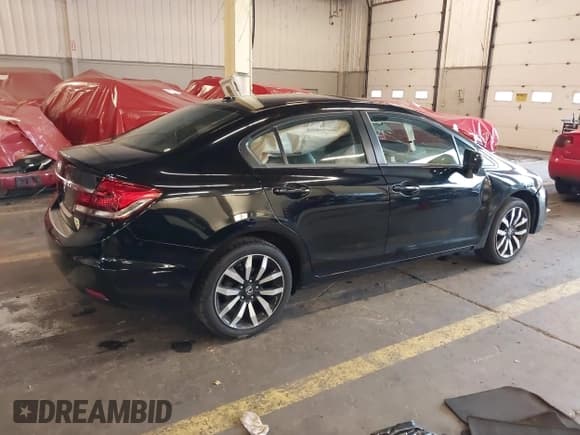 ✅ 2015 Honda Civic EX-L • VIN: 2HGFB2F99FH536215 • Лот: 43537776. Опубликован ранее на IAAI с пробегом Не указан. Бесплатный доступ к архиву аукционных продаж из США и подробный отчёт об истории автомобиля на DreamBid. Изображение 4.