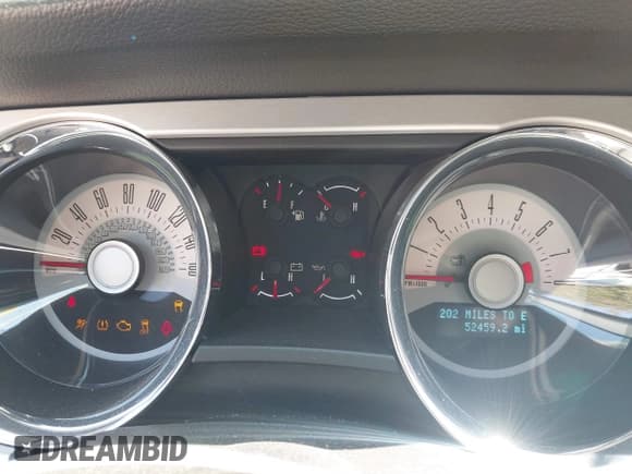 ✅ 2012 Ford Mustang GT Premium • VIN: 1ZVBP8CF1C5277764 • Lot: 43191730. Listed on IAAI with 52,459 mi. Free auction sales archive from the USA and detailed vehicle history report at DreamBid. Image 7.