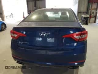 2015 Hyundai Sonata Sport with VIN 5NPE34AF9FH100343, listed as a Copart auction lot 86715825 with 116,583 mi miles and Clean title. Bid and sale history available at DreamBid. Image 6.