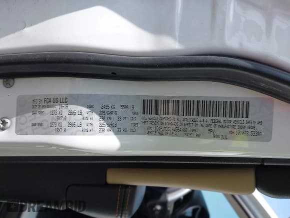 ✅ 2017 Jeep Cherokee Limited • VIN: 1C4PJMDS1HW564702 • Lot: 42465423. Wystawiony na IAAI z przebiegiem 73 606 mil. Bezpłatny archiwum sprzedaży aukcyjnych z USA i szczegółowy raport historii pojazdu na DreamBid. Zdjęcie 9.