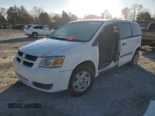 ✅ 2008 Dodge Grand Caravan Cargo • VIN: 1D8HN11HX8B177557 • Lot: 68061154. Listed on Copart with Not provided. Free auction sales archive from the USA and detailed vehicle history report at DreamBid. Image 1.