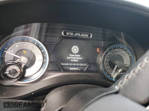 2020 Ram 1500 Limited with VIN 1C6SRFHT9LN132897, listed as a Copart auction lot 85708875 with 68,237 mi miles and Salvage title. Bid and sale history available at DreamBid. Image 9.