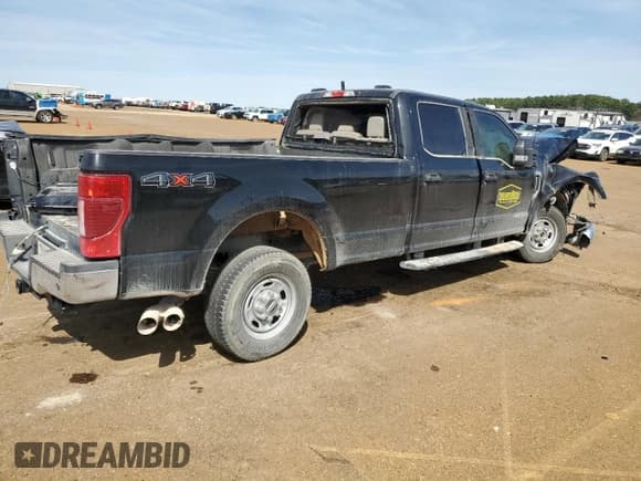 ✅ 2022 Ford F-250 XL • VIN: 1FT7W2BT8NED77007 • Lot: 48163205. Listed on Copart with Not provided. Free auction sales archive from the USA and detailed vehicle history report at DreamBid. Image 3.