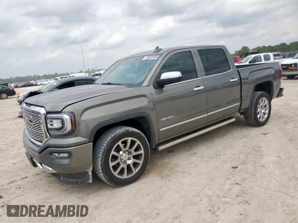 ✅ 2018 GMC Sierra 1500 Denali • VIN: 3GTU2PEC8JG598522 • Лот: 58838995. Опубликован ранее на Copart с пробегом 84 019 миль. Бесплатный доступ к архиву аукционных продаж из США и подробный отчёт об истории автомобиля на DreamBid. Изображение 1.